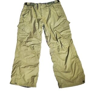 Sessions Ridge Series Green Snow/Ski Snowboard Pants Size XL Waterproof